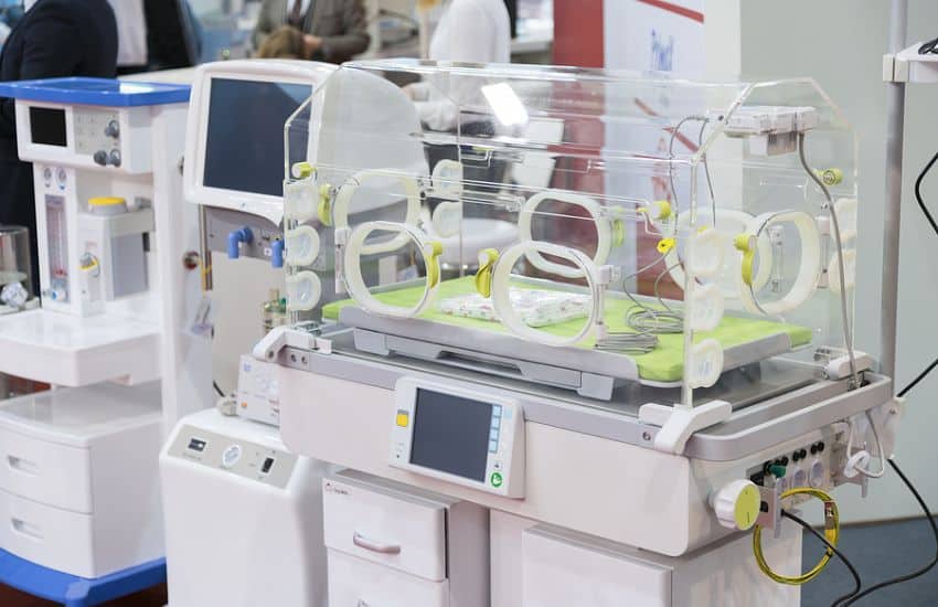 Baby Incubator In Hospital