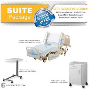 Suite Package #6 – Hill-Rom Advanta 2 Model P1190 Bed Suite