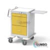 Waterloo 3-Drawer Med Jr Medical Cart With Lock